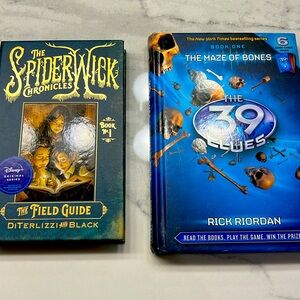 The SpiderWick Chronicles Book #1 & The 39 Clues Book Bundle 🕷️